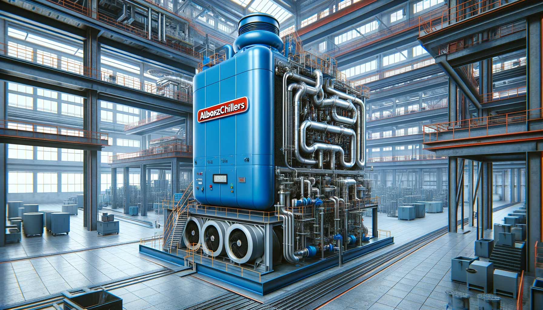 چیلر صنعتی البرز